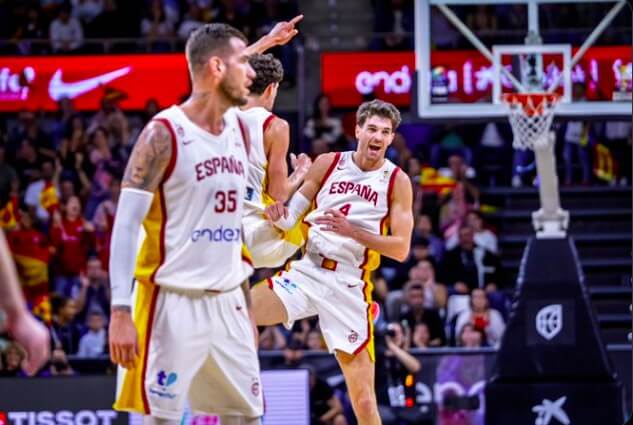 españa arrasa a georgia