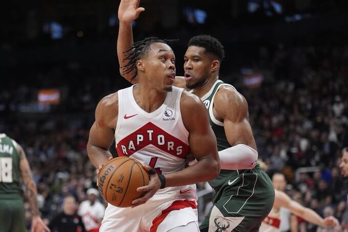 raptors ponen rumbo bucks