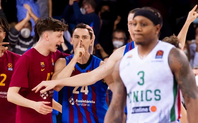 Barcelona remontar Unics Kazan