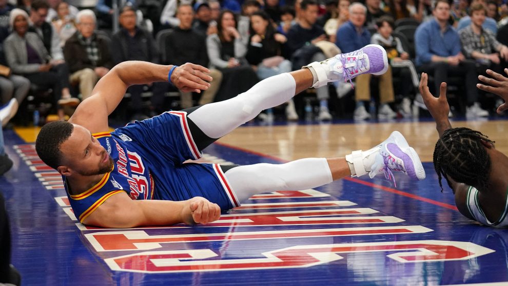 Stephen Curry lesionado