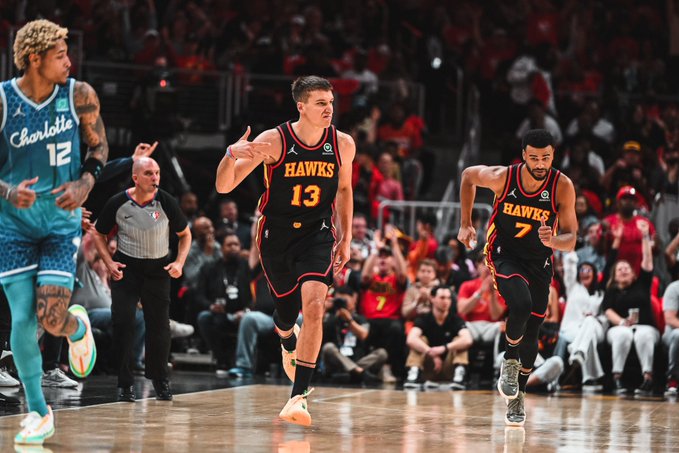 Hawks Hornets Play In