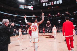 Hawks play in Cavaliers